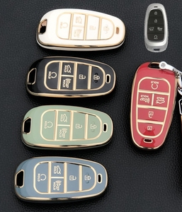 Étui de clé de voiture en TPU, stock d'usine, échantillon gratuit, <span class=keywords><strong>5</strong></span> couleurs, Toyota/Suzuki/Ford/Nissan/Renault, plusieurs modèles de véhicules - Product Image 5