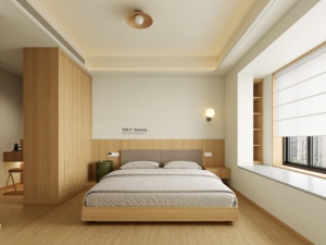Armario Moderno en Forma de L Personalizado, Armario de Melamina con Puertas de Vidrio para Hotel, Apartamento, Hospital, Muebles de Dormitorio - Product Image 5