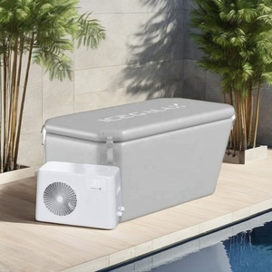 Bain de glace gonflable portable Iceglax en PVC avec dispositif de refroidissement 1HP et refroidisseur pour bain de glace en extérieur - Product Image 5