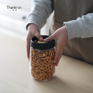 Vacare Modern Glass <b>Vacuum</b>-<b>Sealed</b> Storage <b>Containers</b> for Kitchen Food Storage Portable & Large Capacity - Product Image 5