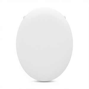 Asiento de Inodoro Ovalado Blanco de 50.5 cm de Largo y 37.5 cm de Ancho para Inodoro Estándar - Product Image 3