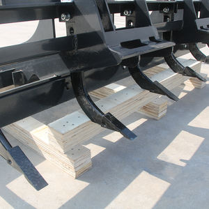 Vente directe d'usine LandHonor Lame niveleuse pour mini-chargeuse, Râteaux motorisés agricoles, Niveleur de terrain pour excavatrices de 0,5 à 2 tonnes - Product Image 6