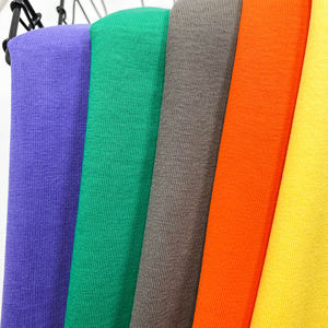 300GSM Single Jersey 100% algodón peinado 30s venta al por mayor personalizado <span class=keywords><strong>Sea</strong></span> <span class=keywords><strong>Island</strong></span> Pima algodón Premium vestido camiseta solo Jersey tela - Product Image 4