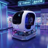 Simulador de Vuelo VR YHY de 42 Pulgadas para Interiores con Joystick para Uso Comercial en Parques Deportivos