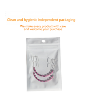 Chaîne décorative colorée pour appareils dentaires, Ornement multicolore pour appareils dentaires, Décoration universelle pour appareils orthodontiques