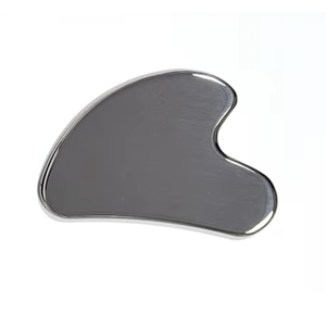 Plaque de grattage coeur acier inoxydable - Product Image 1