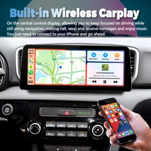 Radio Multimedia para Auto con Pantalla Android 13 de 12.3 Pulgadas, Reproductor de Video Estéreo para KIA Sportage R 2019 2020, GPS, Carplay, Unidad Principal de Navegación - Product Image 2