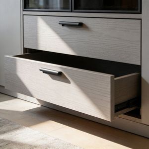 <span class=keywords><strong>Armadio</strong></span> Moderno Grigio in Legno con <span class=keywords><strong>Ante</strong></span> <span class=keywords><strong>a</strong></span> Battente <span class=keywords><strong>a</strong></span> <span class=keywords><strong>Specchio</strong></span>, Cassetti e Appendiabiti per Camera da Letto - Product Image 5