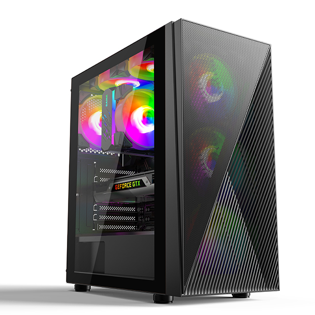 SAMA Mesh Design Computer case Table Gaming case Plexiglass Computer Pc case