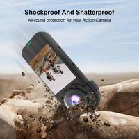 Protection d'objectif en verre trempé optique à clipser PULUZ pour Insta360 X4 Air