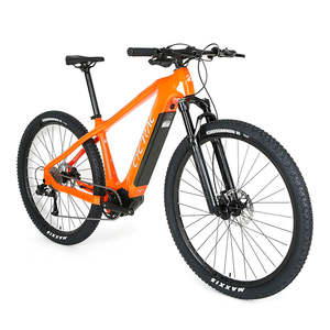 Bicicleta Eléctrica de Montaña EM8, Nueva, en Oferta, Cuadro de Fibra de Carbono, Motor Bafang M410 RS10s de 200-250W, 36V13A, Autonomía de 60 km, Todoterreno - Product Image 6