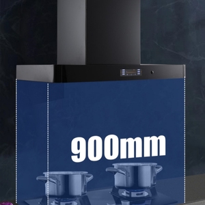 <span class=keywords><strong>Campana</strong></span> <span class=keywords><strong>Extractora</strong></span> Inteligente de Pared de 90 cm con Control por Voz, para Uso en Cocina de Casa u Hotel, Bajo Nivel de Ruido - Product Image 4
