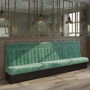 Solo booth asientos <span class=keywords><strong>restaurante</strong></span> sofá Booth con tamaño personalizado - Product Image 3