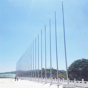 Флагшток с дистанционным управлением, автоматический флагшток на 20 футов с питанием от солнечной батареи - Product Image 4