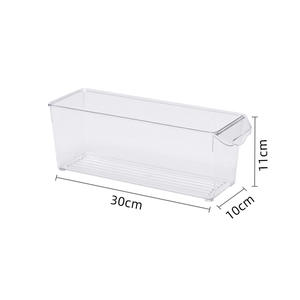 냉장고 정리함 투명 BPA 무료 플라스틱 빈 냉장고, 냉동고, 주방 캐비닛, 식료품 저장실 정리 - Product Image 2