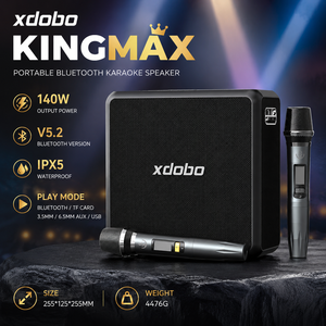 Xdobo <strong>King</strong> Max 140W Karaoke Outdoor Portable Waterproof Speaker Rich Bass Wireless Speaker with Loud Stereo Sound <strong>for</strong> Party - Product Image 6