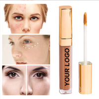 Anti-cernes liquide minéral 12 couleurs, imperméable, longue tenue, couvrance totale, éclaircissant, correcteur de cernes, maquillage du visage pour tous les types de peau
