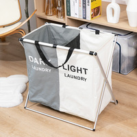 Seau de rangement pliable, panier de rangement divers