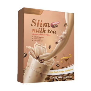 Vente chaude Plusieurs Saveurs Boisson Instantanée Thé Au <span class=keywords><strong>Lait</strong></span> Mince Fraise Taro Saveur De Chocolat Suppléments De Santé Personnels - Product Image 3