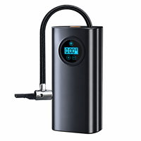 Petit gonfleur de voiture portable avec affichage numérique, matériau ABS, jauge de pression des pneus électrique 12V pour voitures et vélos électriques