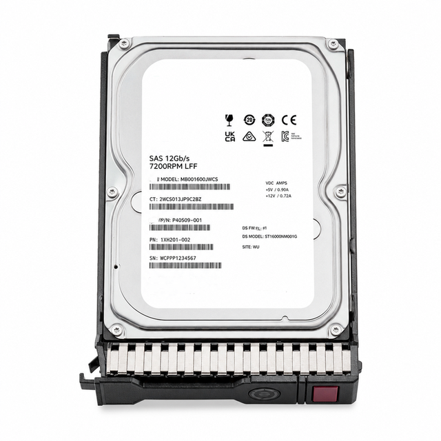 833928-K21 4TB SAS 12Gb/s 7200RPM 3.5 Inch LFF Enterprise Hard Drive Internal HDD for Server Storage