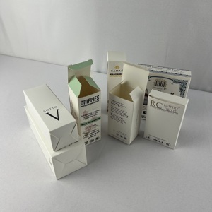 Tùy chỉnh kích thước tuck nắp gấp hộp carton Kraft các tông tuck Top tự động khóa dưới hộp trắng đảo ngược tuck cuối bao bì hộp - Product Image 5