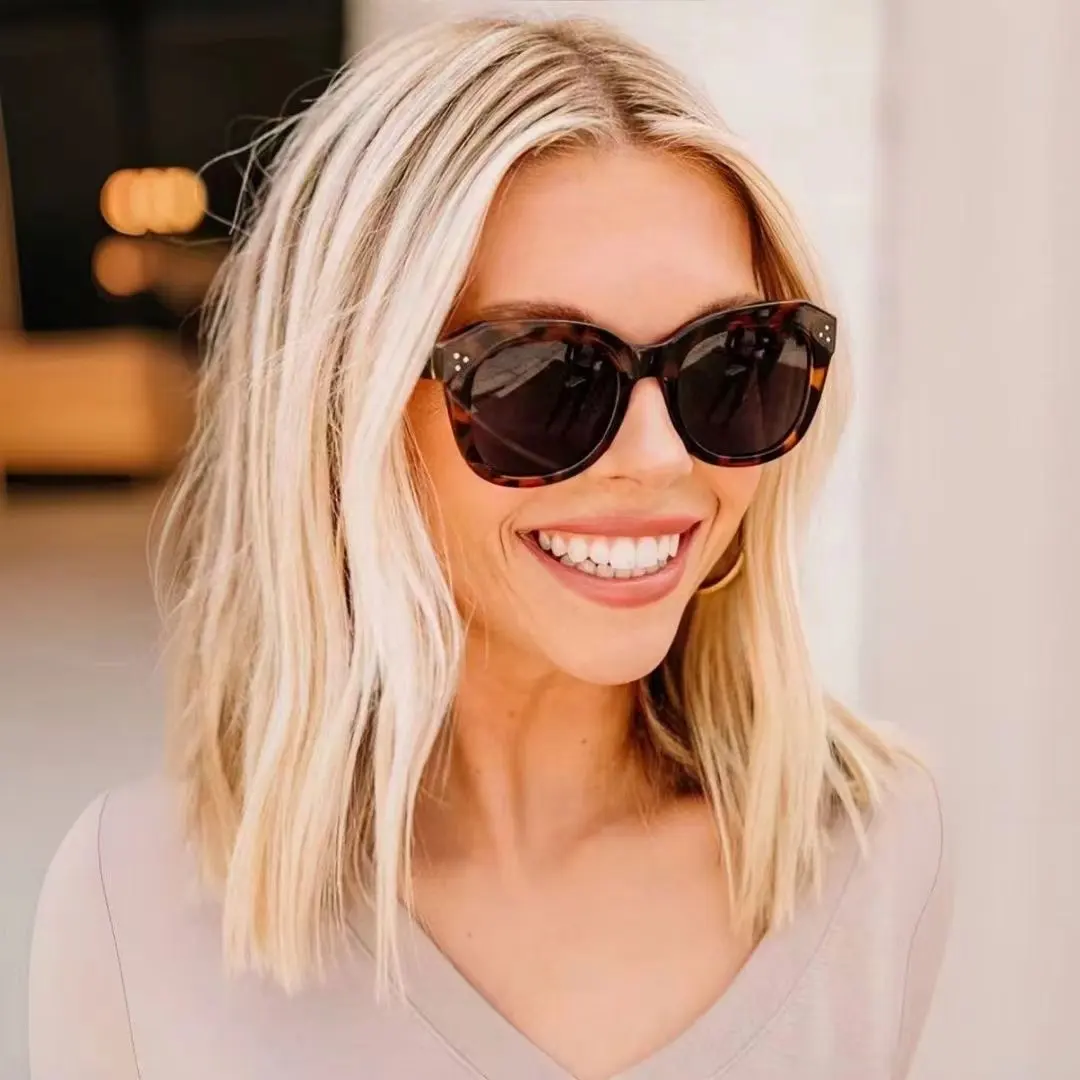 Nieuwe Aankomst Gafas De Sol De Moda Groothandel Hoge Kwaliteit Italie Designer Luxe Tinten Voor Vrouwen Oversized Zonnebrillen