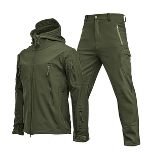Combinaisons Softshell camouflage bleu vert noir HBJ01, vêtements d'hiver imperméables, coupe-vent, chauds et isolants - Product Image 2