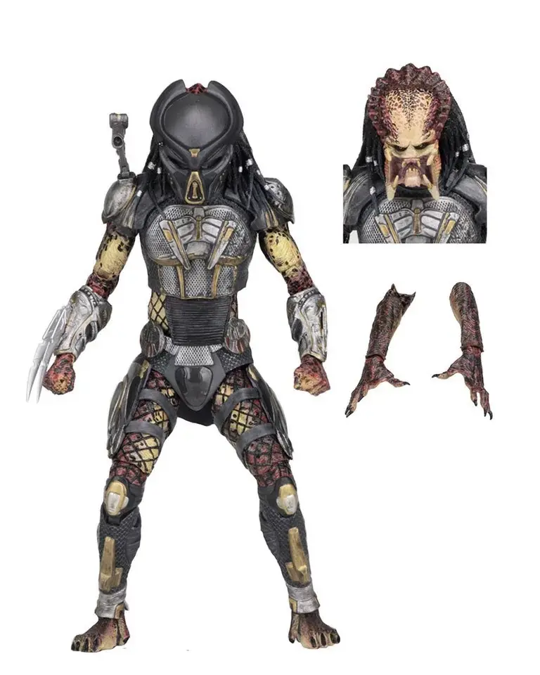 18cm movie 2018 Predator action figure Movable joints PVC model toy for gifts