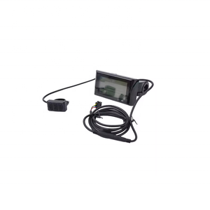 Sw900 <span class=keywords><strong>LCD</strong></span> Hiển Thị Meter Bảng Điều Khiển 24/36/48V E-Xe Đạp Điện Xe Đạp Scooter Tốc Độ Thời Gian Điện Nhiệt Độ Hiển Thị SM Cắm - Product Image 2