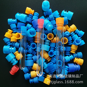 Tapones para tubos de ensayo de 15 mm, de plástico PE, con forma de ala, desechables, para uso en laboratorio - Product Image 5