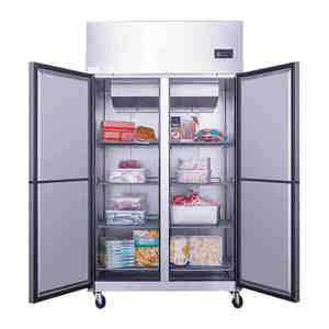 Réfrigérateur commercial 2-4 portes, congélateurs et réfrigérateurs à vitrine 6 portes, congélateur à blast, congélateur profond, réfrigérateur de restaurant - Product Image 4