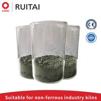 Matériau réfractaire coulable en aluminium-chrome certifié CE ISO, haute réfractarité (1770-2000°C), pour soudage et découpe à haute température