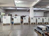Transformateur sec triphasé 150 kVA, élévateur de tension, entrée 230 V, sortie 415 V