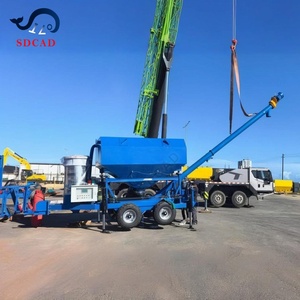 Silo <span class=keywords><strong>de</strong></span> stockage horizontal <span class=keywords><strong>de</strong></span> 15 m³ pour poudre <span class=keywords><strong>de</strong></span> scories et ciment, idéal pour les projets <span class=keywords><strong>de</strong></span> construction à budget réduit, compatible avec les malaxeurs volumétriques. - Product Image 2