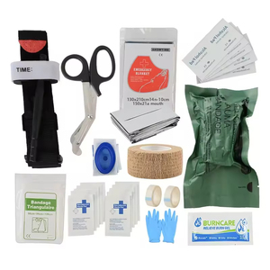 First Aid Kit Premium Emergency Kits Survival Kit Tourniquet for Severe Bleeding <b>Control</b> for Camping Hiking Tours - Product Image 3
