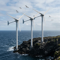 Nouvelle Turbine Éolienne Compacte de Haute Qualité 2026 – Générateur d'Énergie Éolienne 10KW 20KW à Prix Abordable