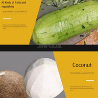 Machine à peler les noix de coco à peau brune pour l'industrie agroalimentaire