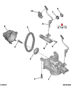 Pièces automobiles YL00486380 électrovanne de pompe à huile pour <span class=keywords><strong>Peugeot</strong></span> Citroen 208 <span class=keywords><strong>308</strong></span> 3008 - Product Image 3