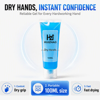 Lot de 100 ml de craie liquide adhésive, résistante à la transpiration, pour la danse sur barre et l'escalade