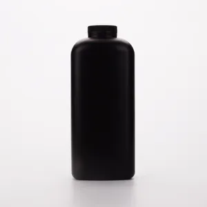 OEM 500g HDPE Square Großhandel Weiß Schwarzer Pfeffer Schrumpf verpackung Kunststoff Prickly Heat Powder Bottle mit großer Kapazität