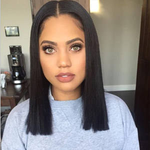 12A <span class=keywords><strong>ผม</strong></span>เรมี่วิก<span class=keywords><strong>ผม</strong></span>ตรงยาว8-14นิ้วแบบบราซิลเลี่ยนสำหรับผู้หญิง<span class=keywords><strong>ผม</strong></span>มนุษย์สีดำหวานธรรมชาติมีลอนหยิกเป็นลอน - Product Image 4