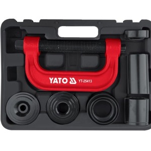 Kit de démontage et d'assemblage de rotule Yato, outil en acier de 9 pièces pour réparation automobile YT-25413 - Product Image 1