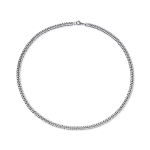 18 Ayar Altın Kaplama Paslanmaz Çelik Geleneksel Klasik Küba Zinciri Kolye 6MM 24 İnç Trend Halat Zinciri Düğünler İçin Kadın Erkek - Product Image 4