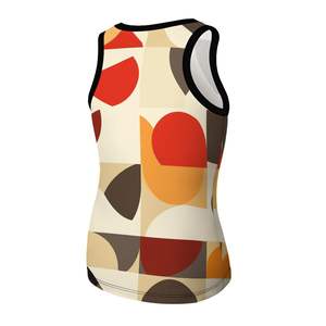 Camisetas sin mangas con cuello cuadrado informal para mujer con imagen personalizada, camisetas de punto transpirables con logotipo personalizado, longitud corta, talla XS, talla XS, estampado personalizado - Product Image 5