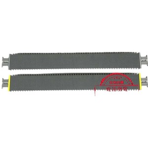 Peldaños Laterales para Escaleras Mecánicas KONE MY-TB1000B Plateados Sin Borde Amarillo, Diseño Moderno y Sencillo, Accionamiento por Tracción - Product Image 4