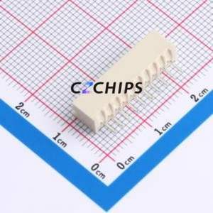 WAFER-PH2.0-10PZZ-Y62 Wire-to-Board Pin Header Through hole Component (THT),P=2mm Connector 1x10P 2mm Through Hole PH - Product Image 2