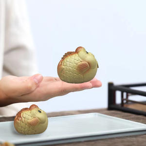 Chất lượng cao thân thiện với môi trà Pet Bong Bóng Cá đồ trang trí thủ công nhỏ cá Vàng nhựa điêu khắc - Product Image 5