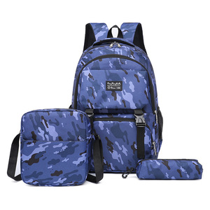 Fashion China Design Good Quality Competitive Price Capacity Multifunctional School Bags Casual <b>Backpack</b> Set For Student - Product Image 4