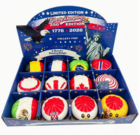 Nouveaux jouets en silicone en forme de boulettes et de pains vapeur, colorés, liquides, anti-stress, sensoriels, décor de bureau, cadeau promotionnel